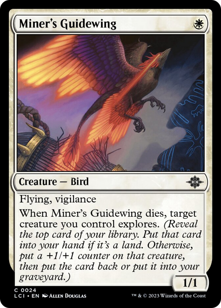 Miner's Guidewing [The Lost Caverns of Ixalan] | Yard's Games Ltd