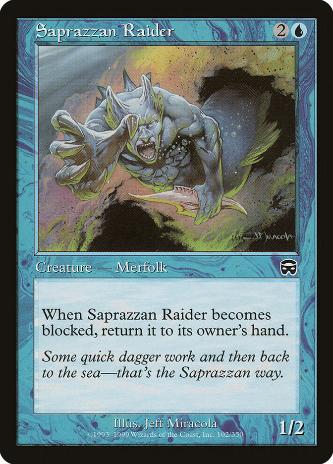Saprazzan Raider [Mercadian Masques] | Yard's Games Ltd