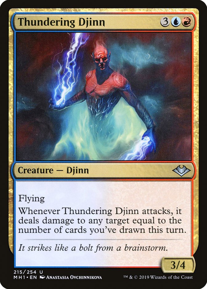 Thundering Djinn [Modern Horizons] | Yard's Games Ltd