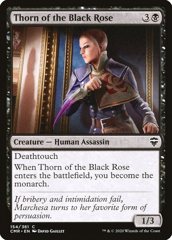 Thorn of the Black Rose [Commander Legends] | Yard's Games Ltd