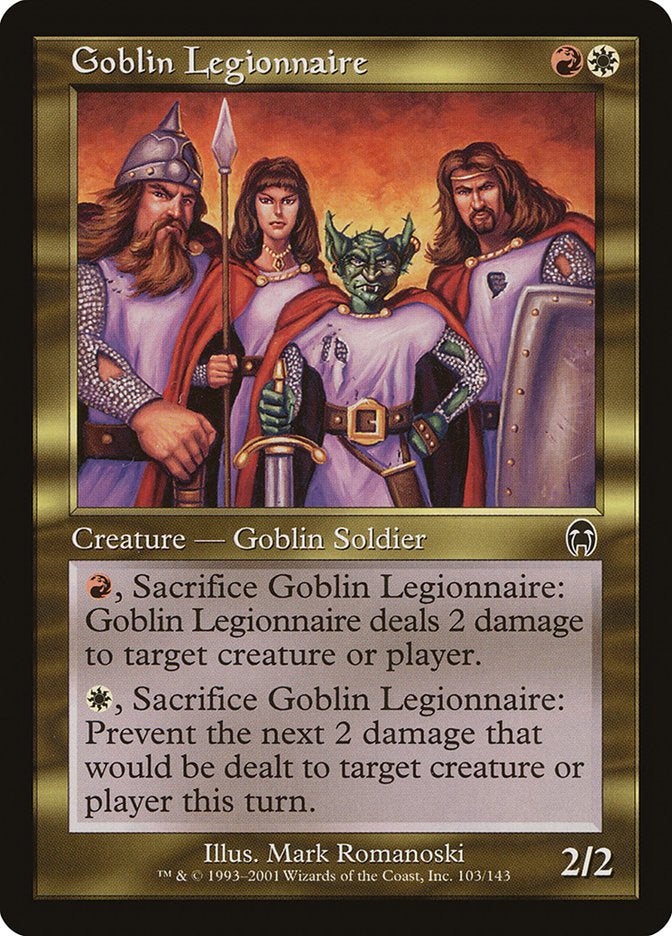 Goblin Legionnaire [Apocalypse] | Yard's Games Ltd