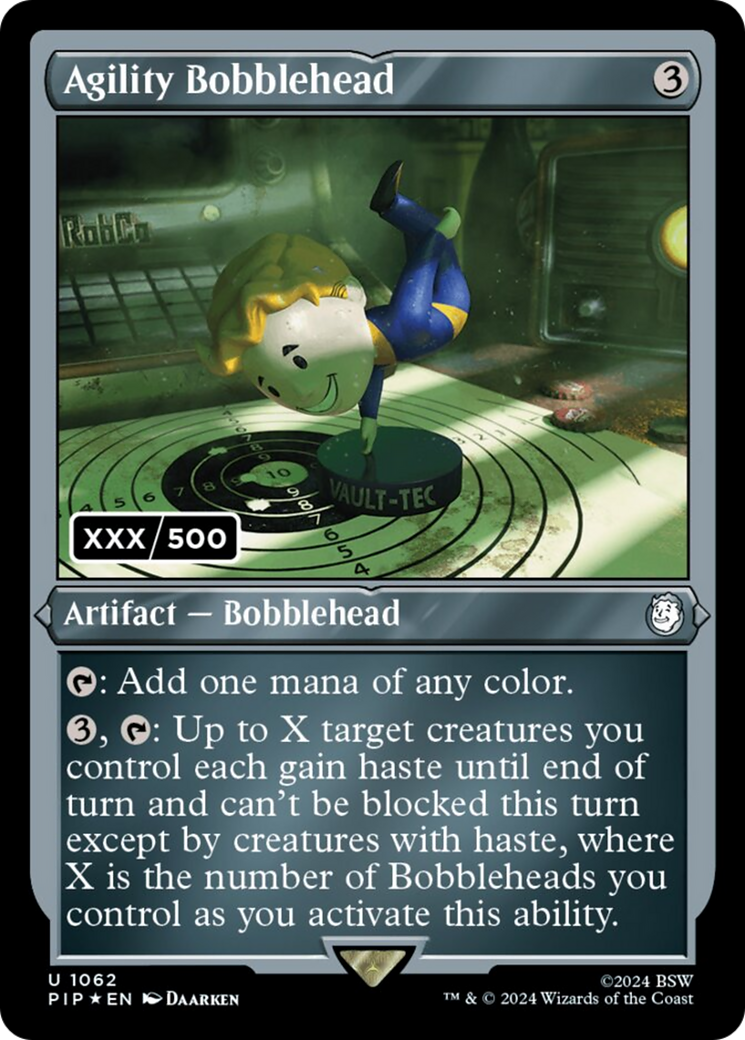 Agility Bobblehead (Serial Numbered) [Fallout] | Yard's Games Ltd
