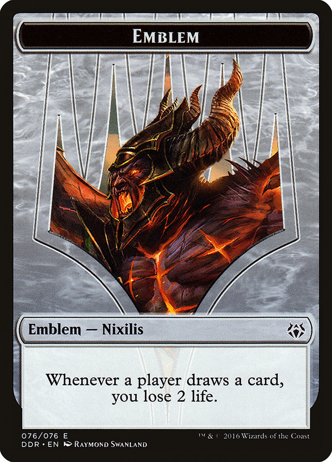 Ob Nixilis Reignited Emblem [Duel Decks: Nissa vs. Ob Nixilis] | Yard's Games Ltd