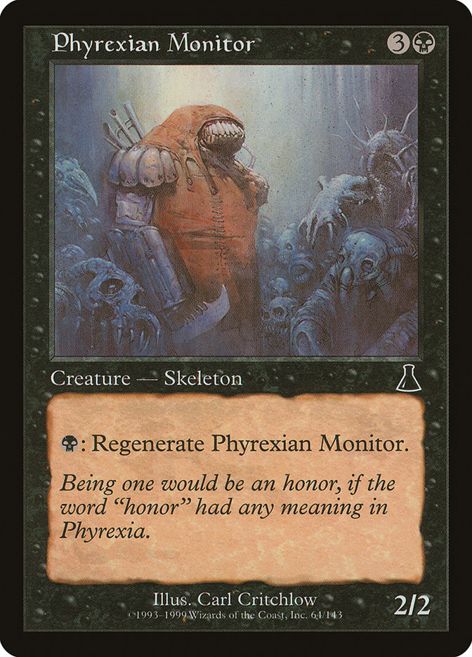 Phyrexian Monitor [Urza's Destiny] | Yard's Games Ltd