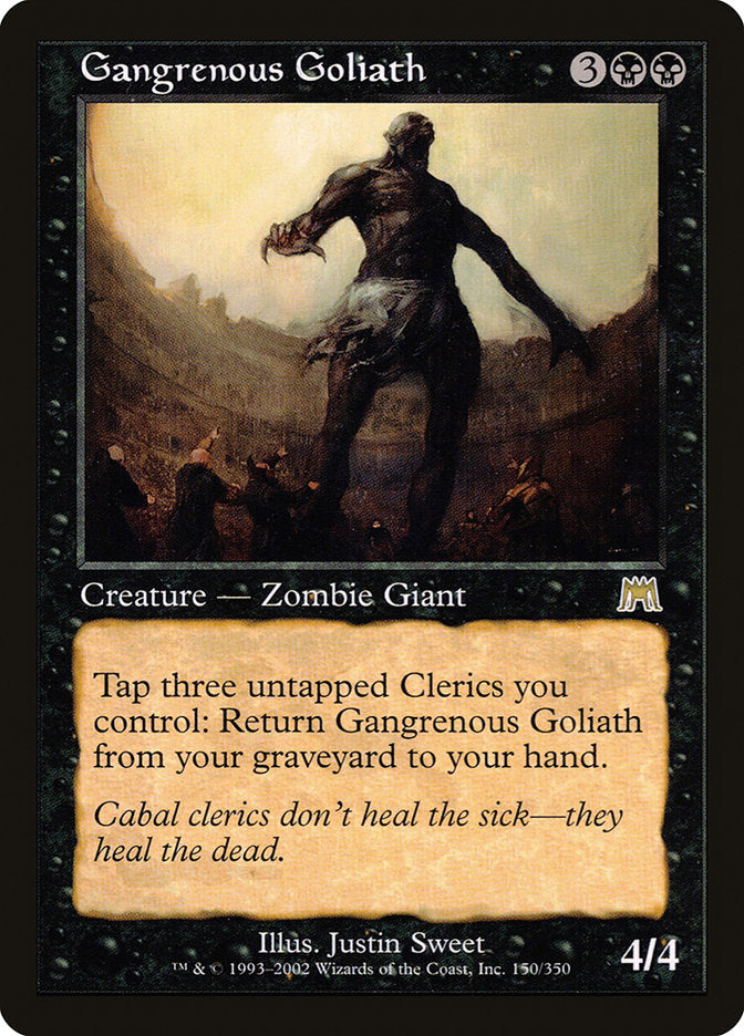 Gangrenous Goliath [Onslaught] | Yard's Games Ltd