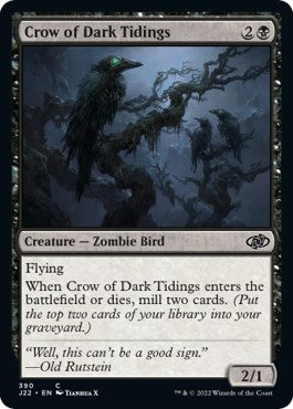 Crow of Dark Tidings [Jumpstart 2022] | Yard's Games Ltd