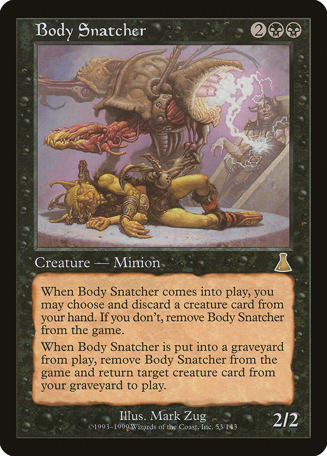 Body Snatcher [Urza's Destiny] | Yard's Games Ltd