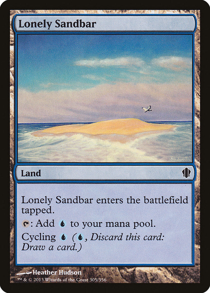 Lonely Sandbar [Commander 2013] | Yard's Games Ltd