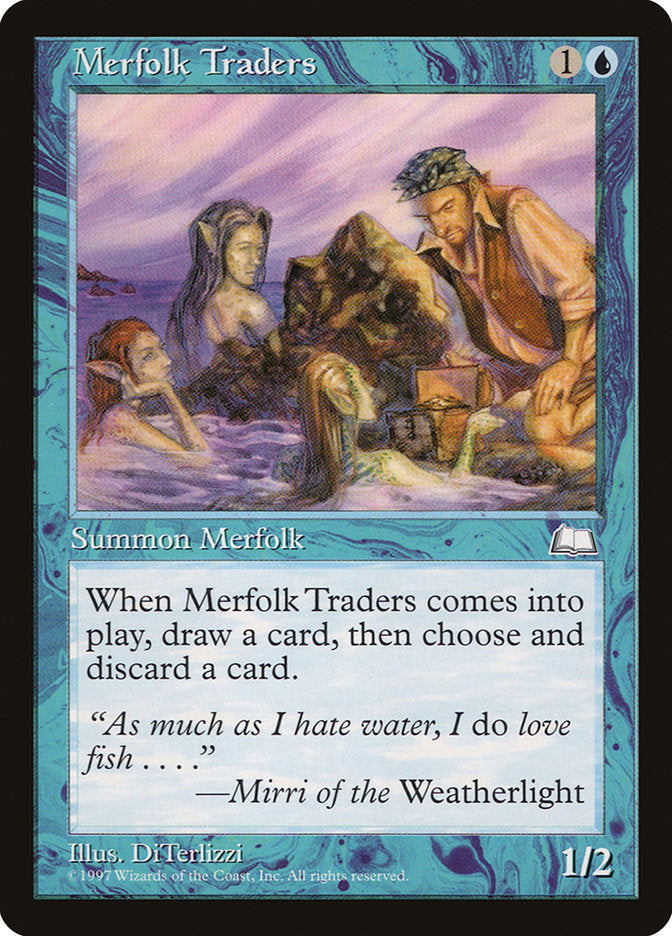 Merfolk Traders [Weatherlight] | Yard's Games Ltd