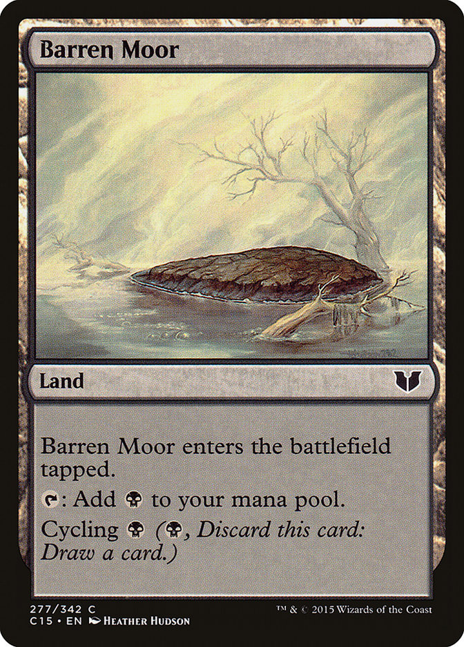 Barren Moor [Commander 2015] | Yard's Games Ltd