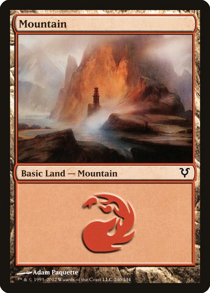 Mountain (240) [Avacyn Restored] | Yard's Games Ltd
