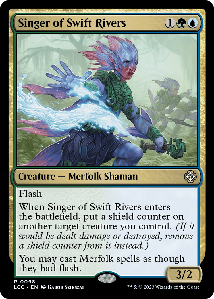 Singer of Swift Rivers [The Lost Caverns of Ixalan Commander] | Yard's Games Ltd