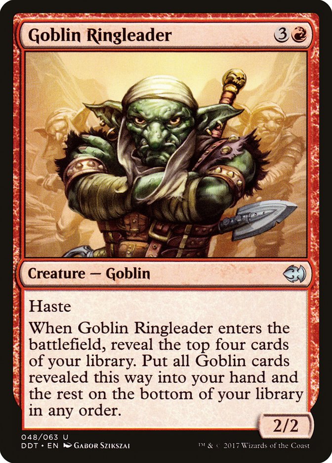 Goblin Ringleader [Duel Decks: Merfolk vs. Goblins] | Yard's Games Ltd