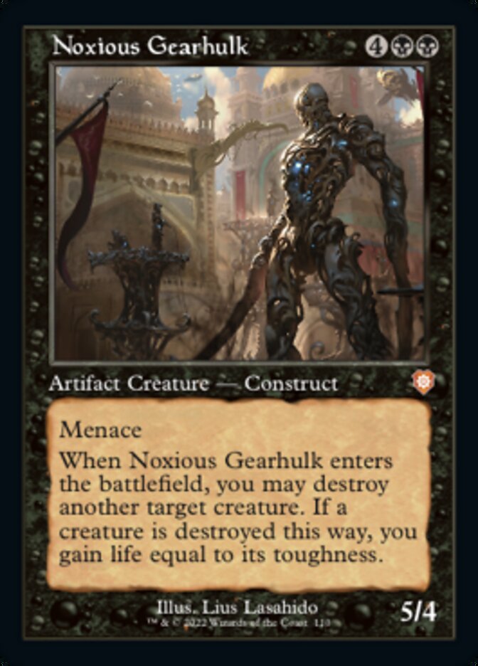 Noxious Gearhulk (Retro) [The Brothers' War Commander] | Yard's Games Ltd