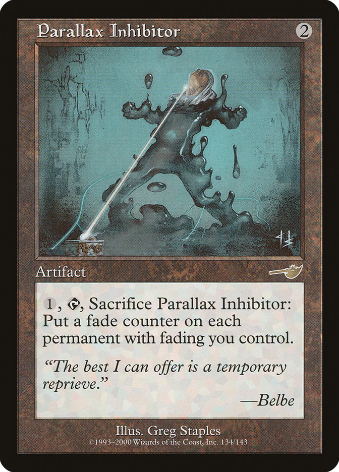 Parallax Inhibitor [Nemesis] | Yard's Games Ltd