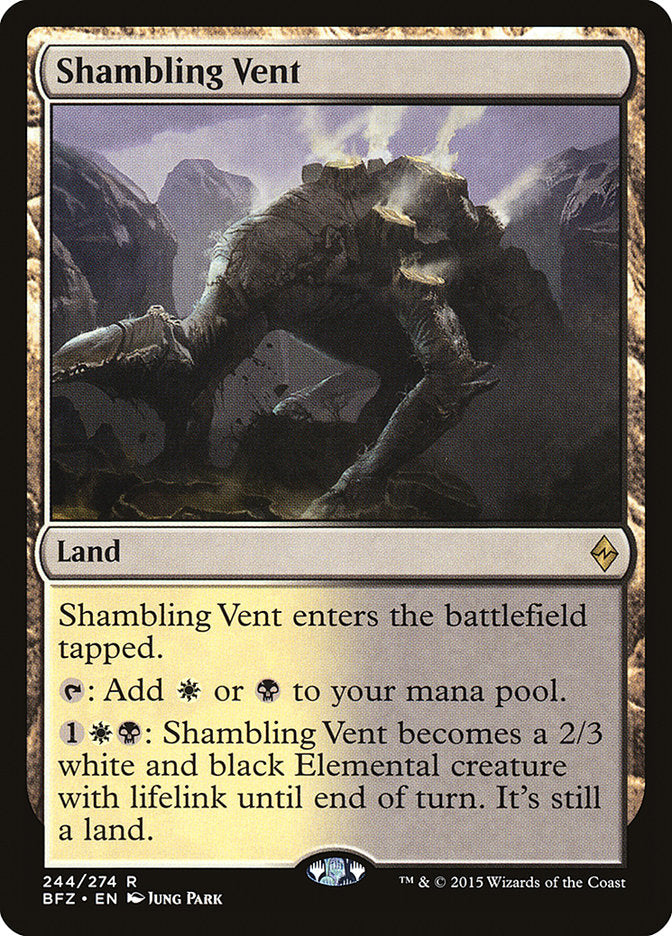 Shambling Vent [Battle for Zendikar] | Yard's Games Ltd