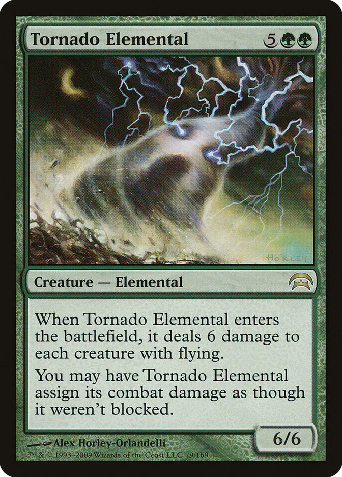 Tornado Elemental [Planechase] | Yard's Games Ltd