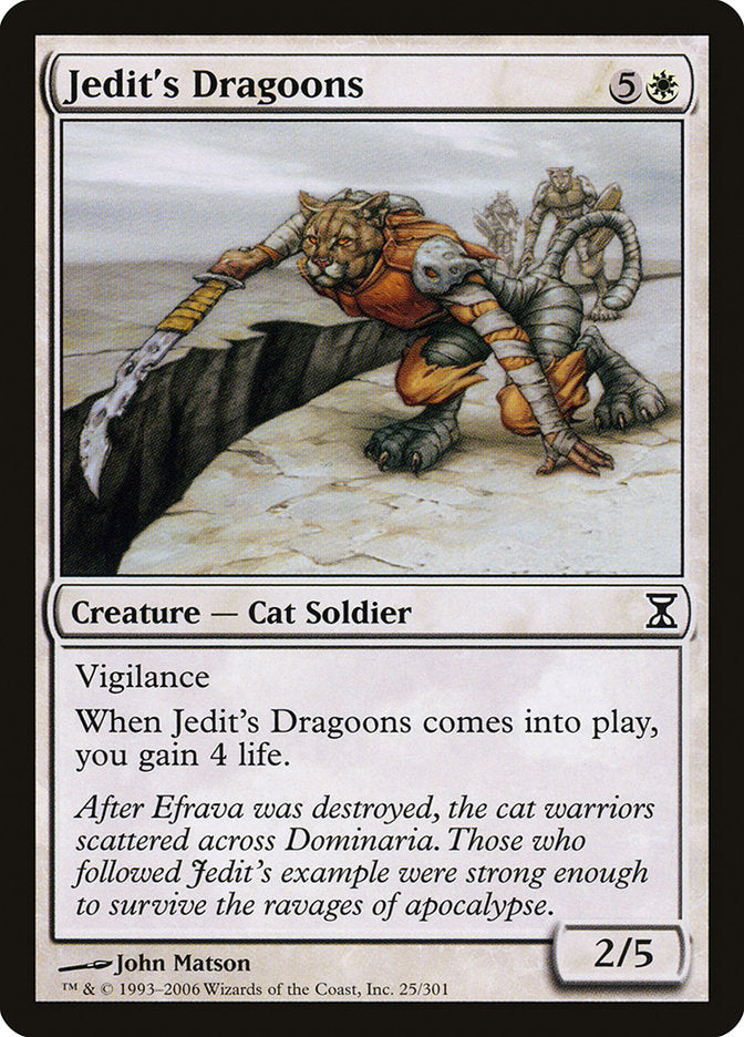 Jedit's Dragoons [Time Spiral] | Yard's Games Ltd