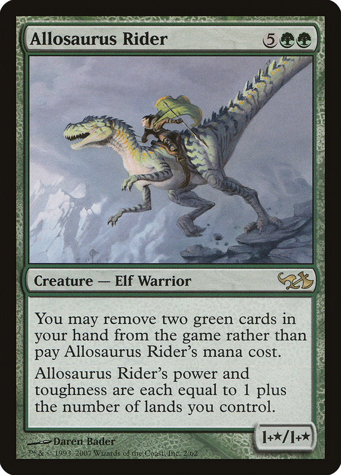 Allosaurus Rider [Duel Decks: Elves vs. Goblins] | Yard's Games Ltd