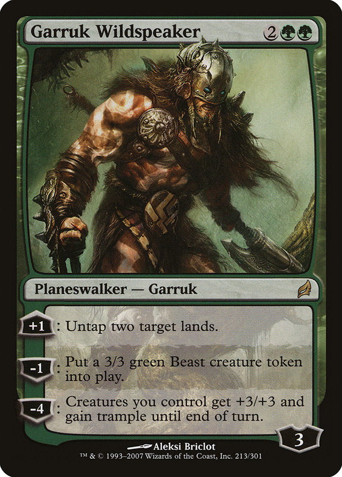 Garruk Wildspeaker [Lorwyn] | Yard's Games Ltd