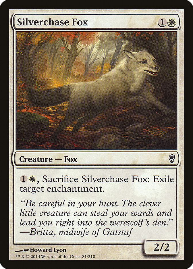 Silverchase Fox [Conspiracy] | Yard's Games Ltd