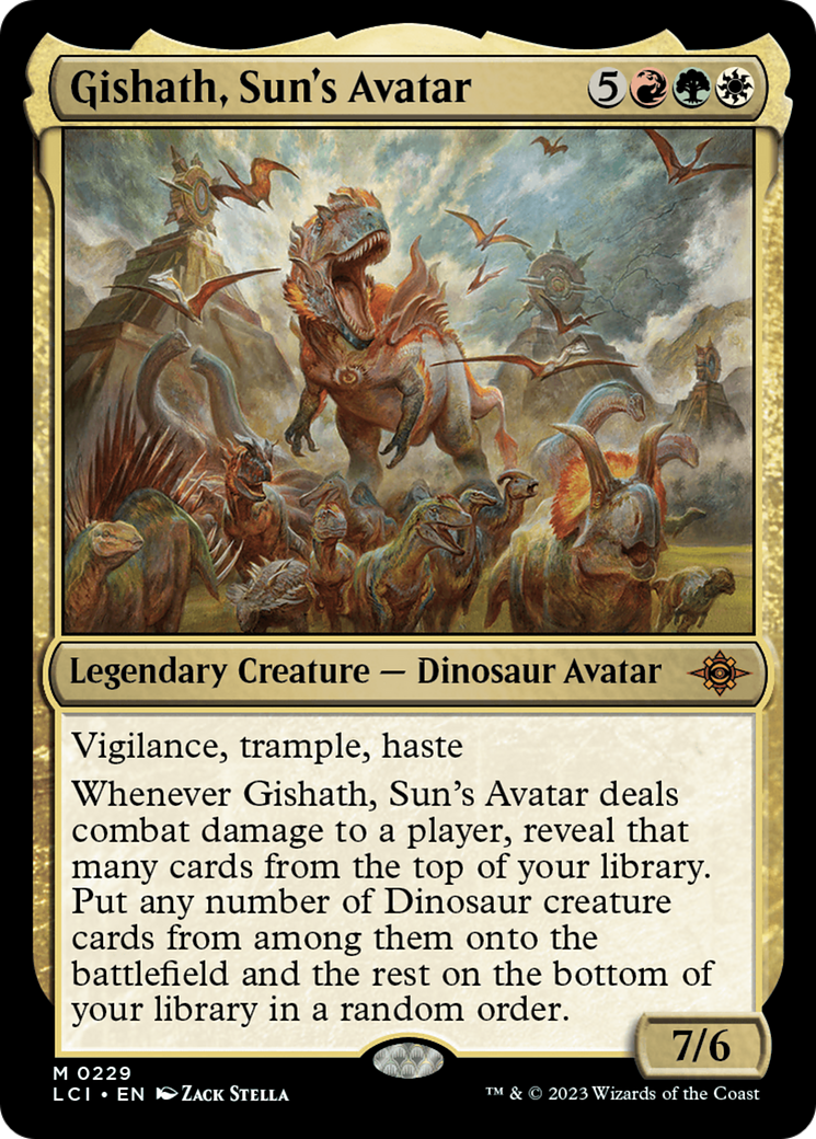 Gishath, Sun's Avatar [The Lost Caverns of Ixalan] | Yard's Games Ltd