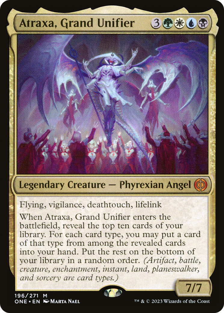 Atraxa, Grand Unifier [Phyrexia: All Will Be One] | Yard's Games Ltd