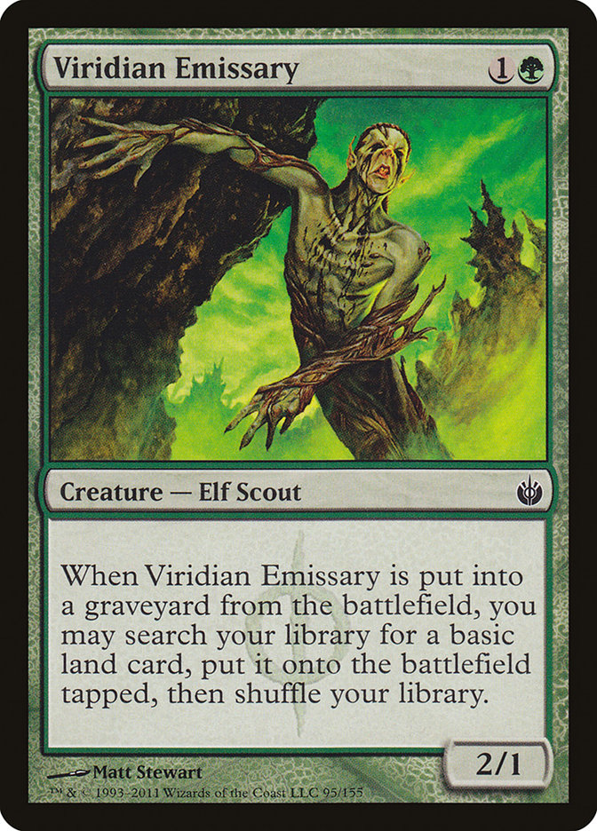 Viridian Emissary [Mirrodin Besieged] | Yard's Games Ltd