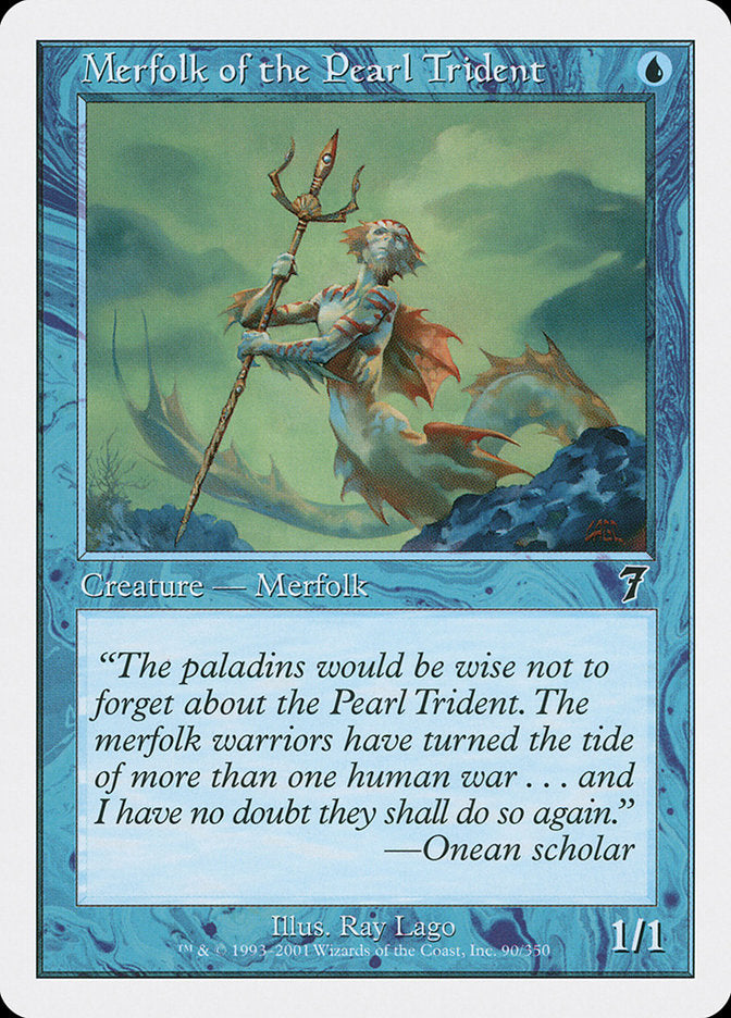 Merfolk of the Pearl Trident [Seventh Edition] | Yard's Games Ltd