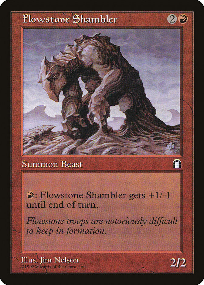 Flowstone Shambler [Stronghold] | Yard's Games Ltd