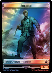 Soldier // Mutant Double-Sided Token (Surge Foil) [Doctor Who Tokens] | Yard's Games Ltd
