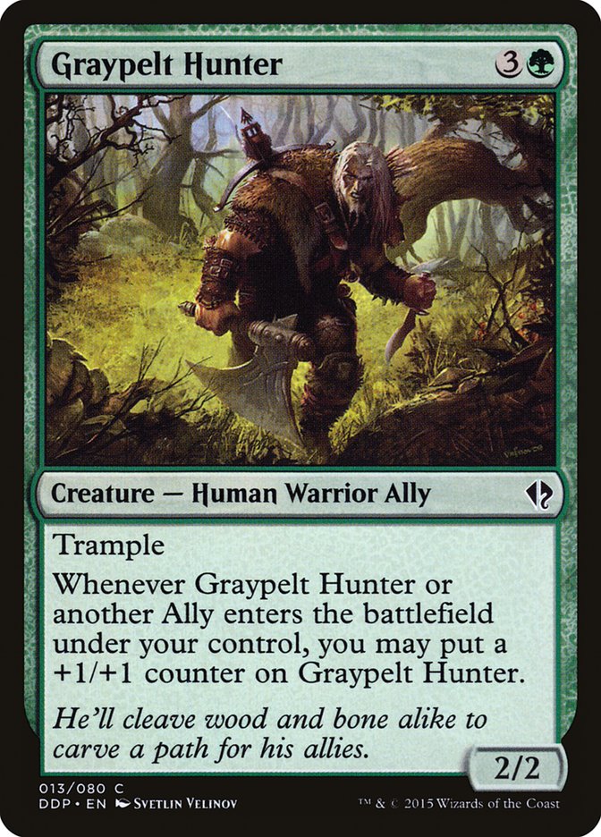 Graypelt Hunter [Duel Decks: Zendikar vs. Eldrazi] | Yard's Games Ltd