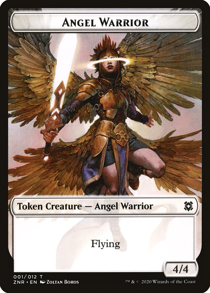 Angel Warrior Token [Zendikar Rising Tokens] | Yard's Games Ltd