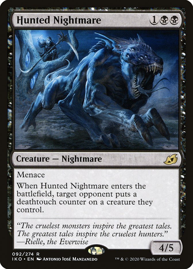 Hunted Nightmare [Ikoria: Lair of Behemoths] | Yard's Games Ltd