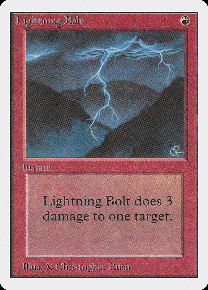 Lightning Bolt [Unlimited Edition] | Yard's Games Ltd