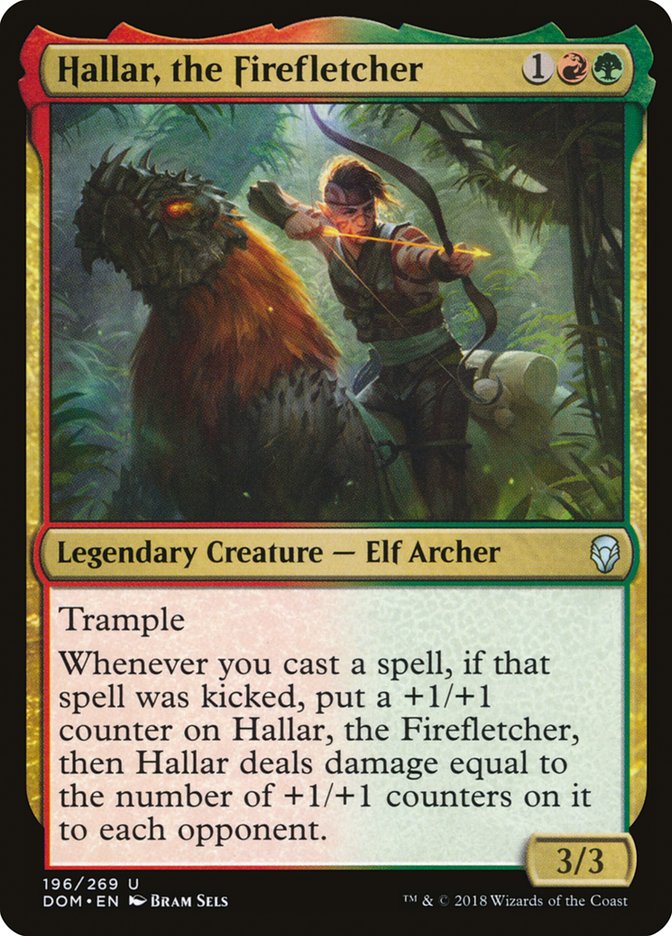 Hallar, the Firefletcher [Dominaria] | Yard's Games Ltd
