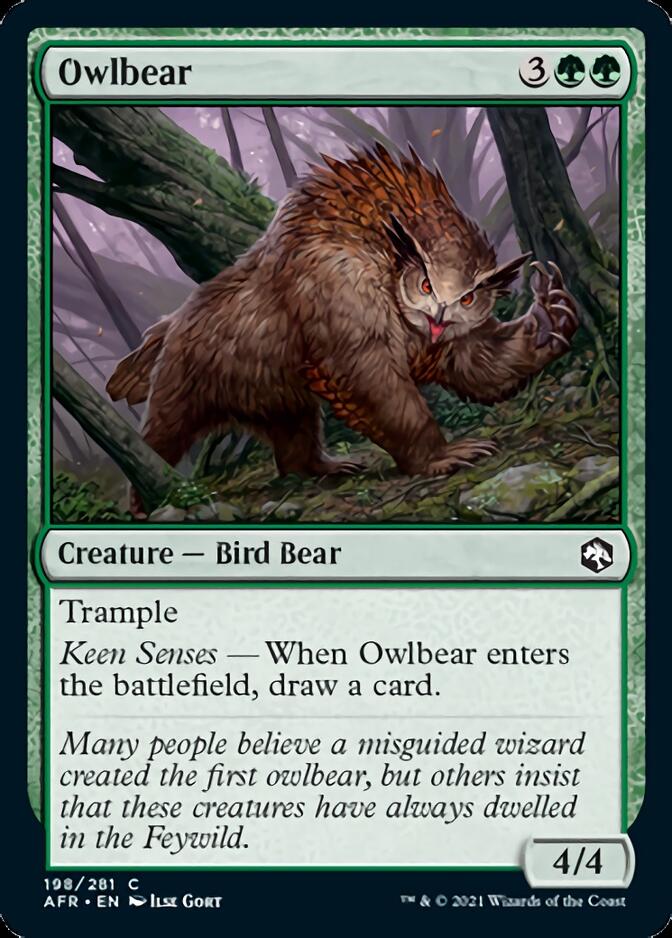 Owlbear [Dungeons & Dragons: Adventures in the Forgotten Realms] | Yard's Games Ltd