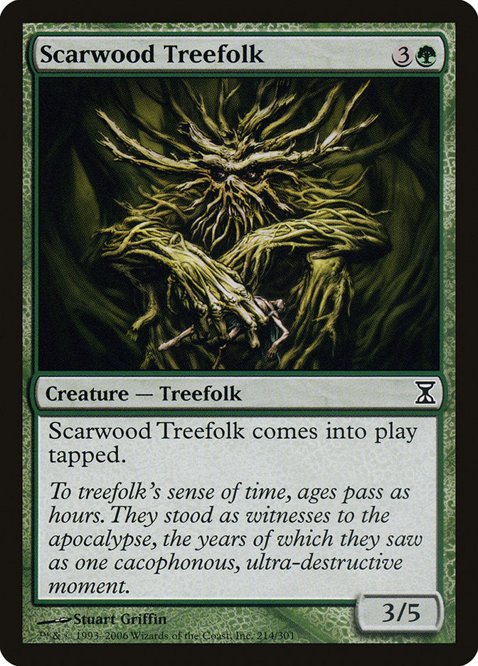 Scarwood Treefolk [Time Spiral] | Yard's Games Ltd