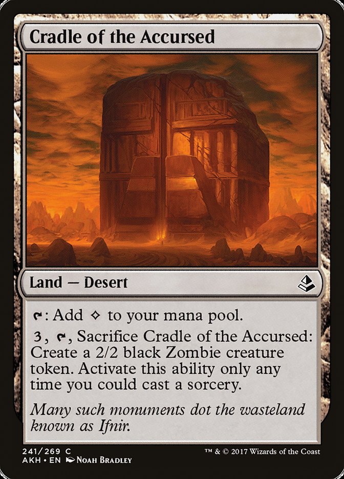 Cradle of the Accursed [Amonkhet] | Yard's Games Ltd