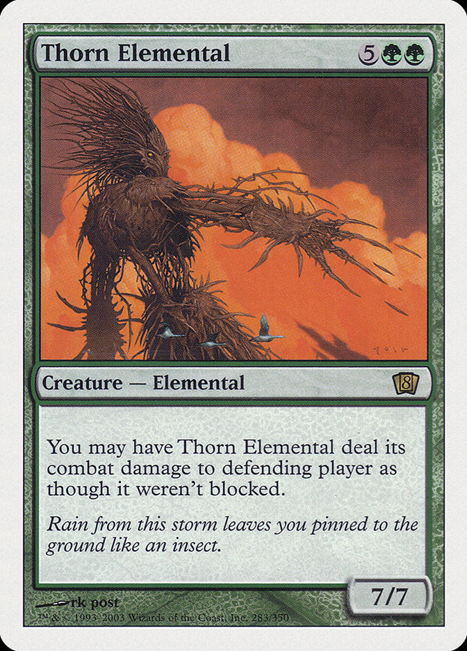 Thorn Elemental [Eighth Edition] | Yard's Games Ltd