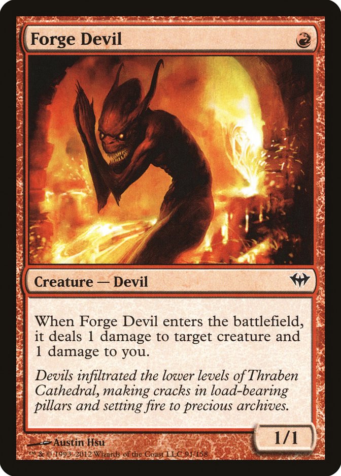 Forge Devil [Dark Ascension] | Yard's Games Ltd
