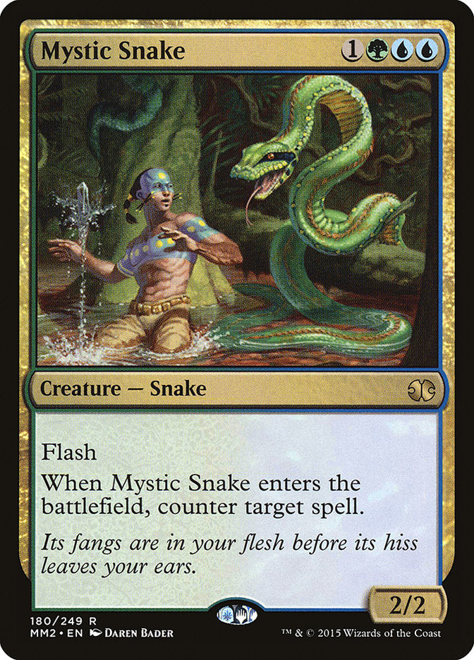 Mystic Snake [Modern Masters 2015] | Yard's Games Ltd