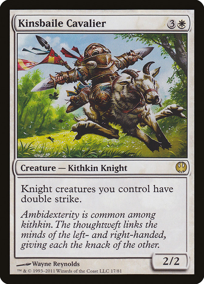 Kinsbaile Cavalier [Duel Decks: Knights vs. Dragons] | Yard's Games Ltd