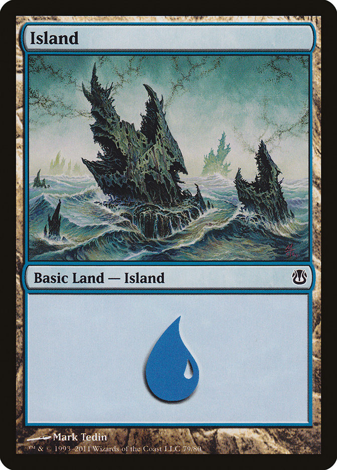 Island (79) [Duel Decks: Ajani vs. Nicol Bolas] | Yard's Games Ltd