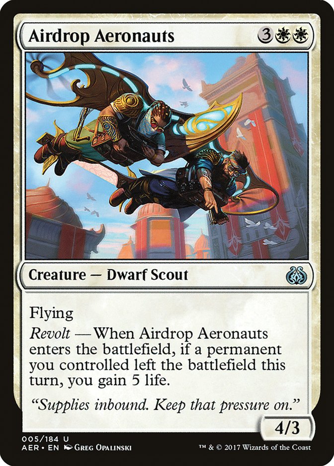 Airdrop Aeronauts [Aether Revolt] | Yard's Games Ltd
