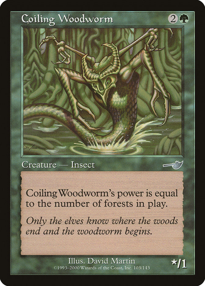 Coiling Woodworm [Nemesis] | Yard's Games Ltd
