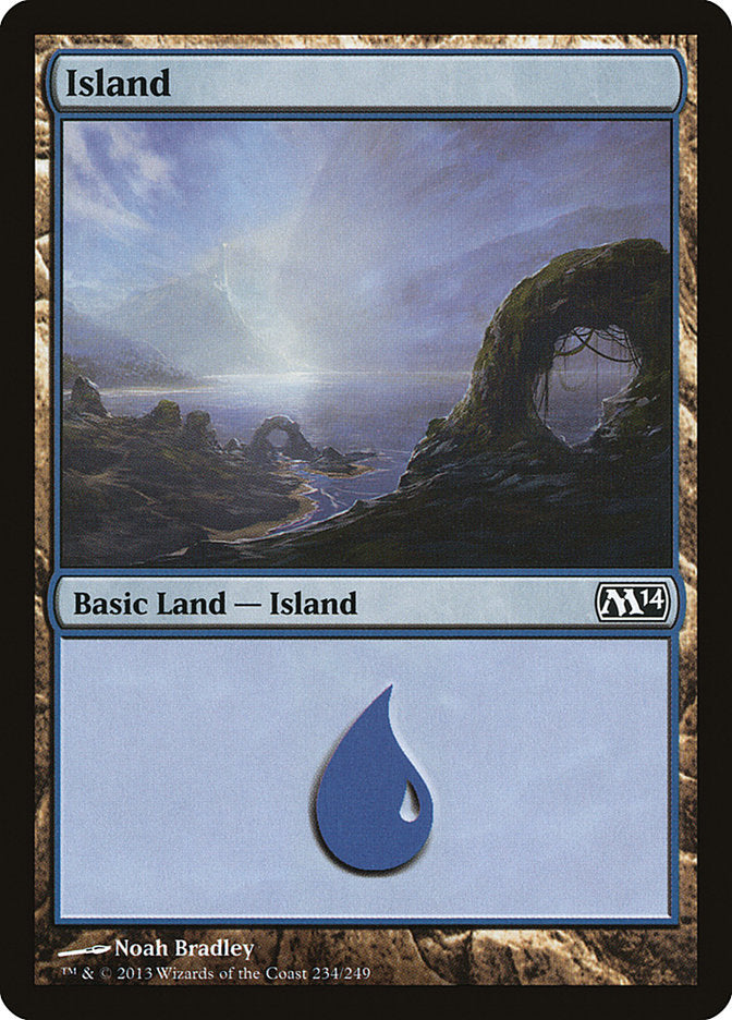 Island (234) [Magic 2014] | Yard's Games Ltd