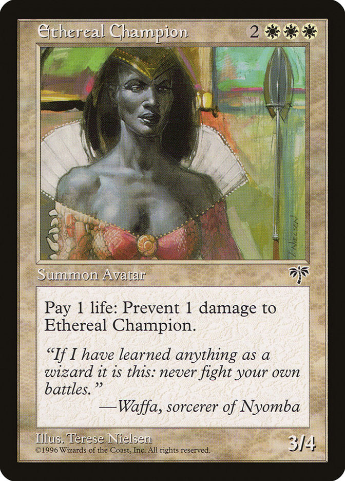 Ethereal Champion [Mirage] | Yard's Games Ltd