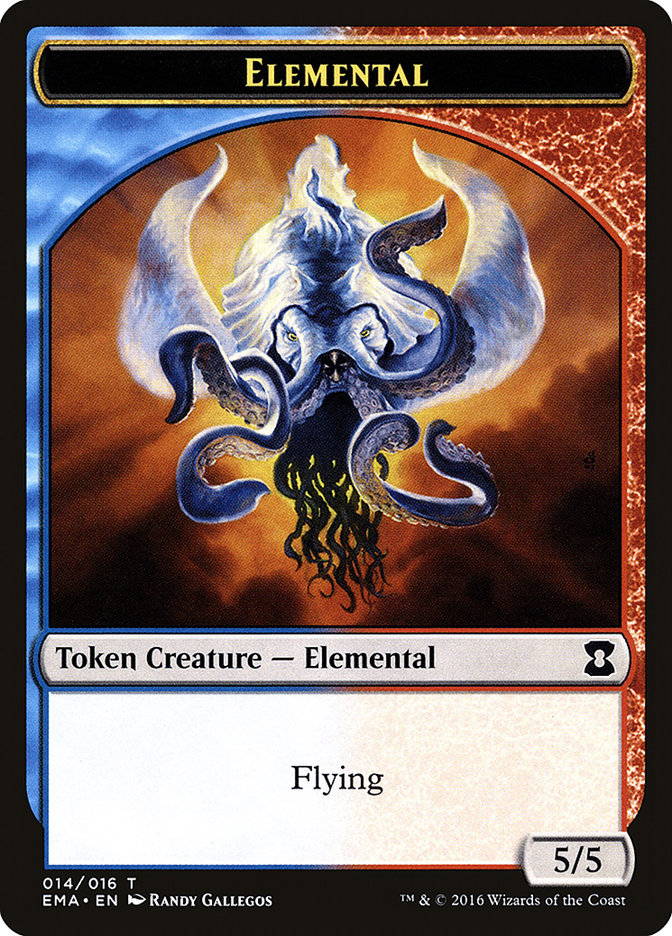 Elemental Token (014/016) [Eternal Masters Tokens] | Yard's Games Ltd