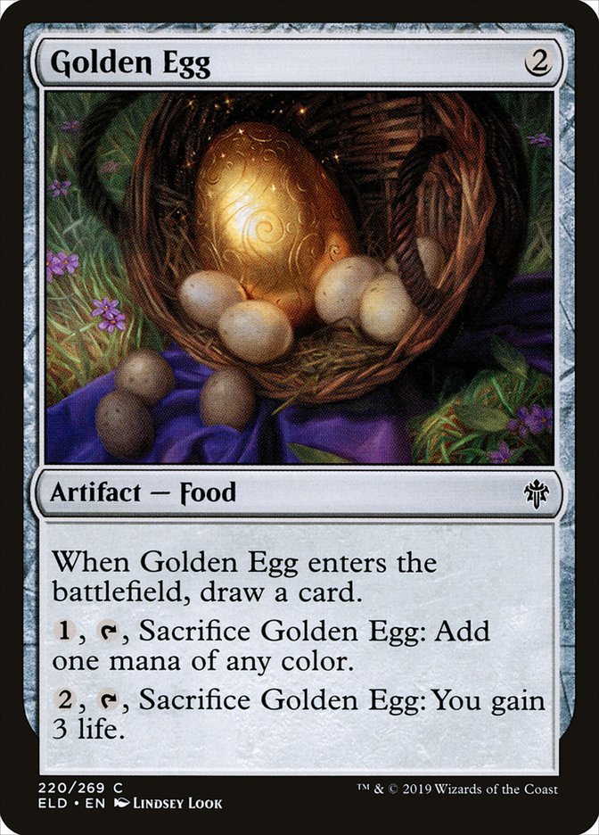 Golden Egg [Throne of Eldraine] | Yard's Games Ltd